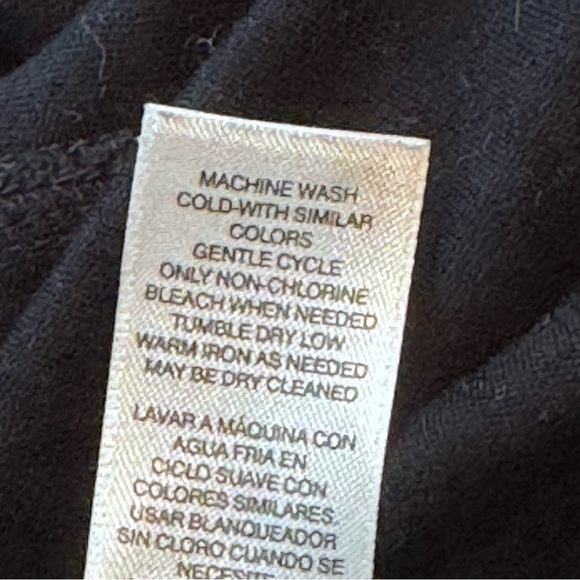 Zenergy by Chico’s Black Open Front Cardigan Shrug Size 3 XL Stretch - Picture 8 of 9